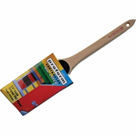 COOL KITCHEN CS3.0AS 3 in. Contractor Angled Cut PBT Brush With Sash Handle CO3565931